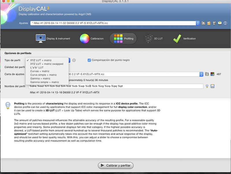 DisplayCAL3, de ArgyllCMS